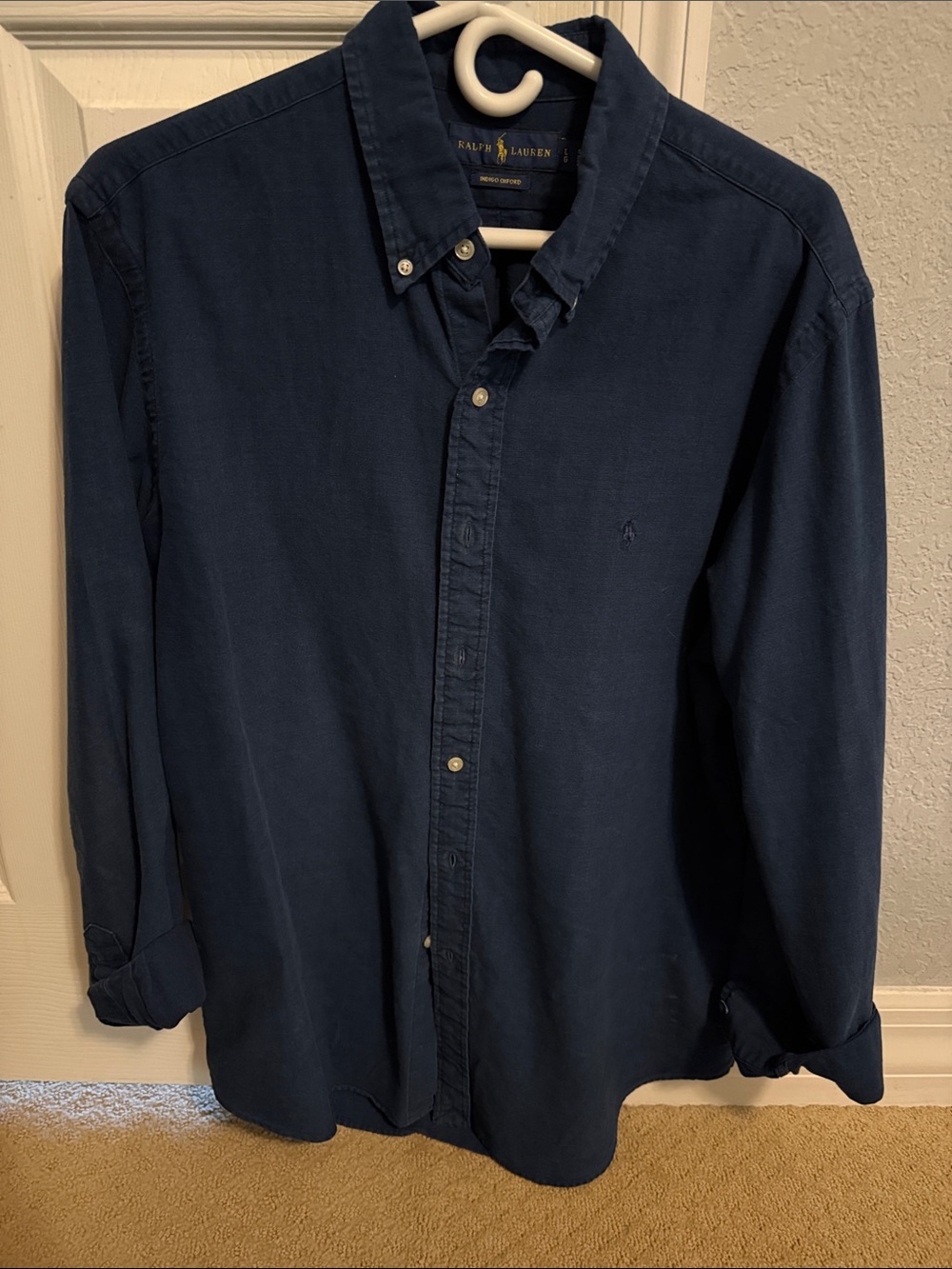Ralph Lauren Polo Men’s Large Oxford indigo navy